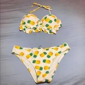Pineapple bikini